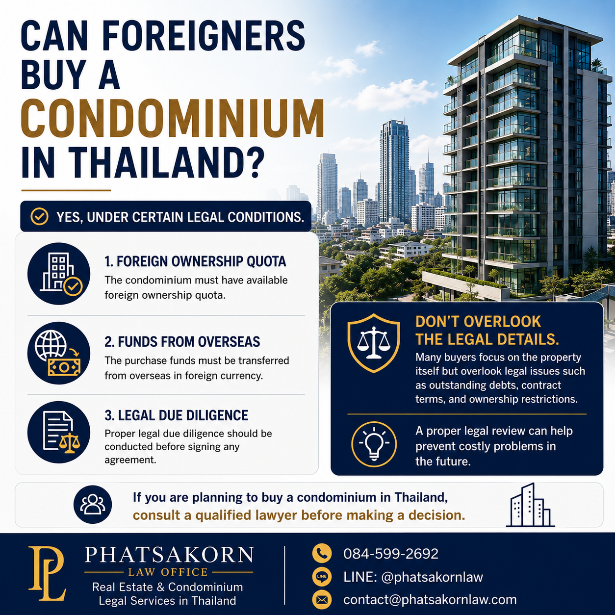 Foreigners buying condo Thailand